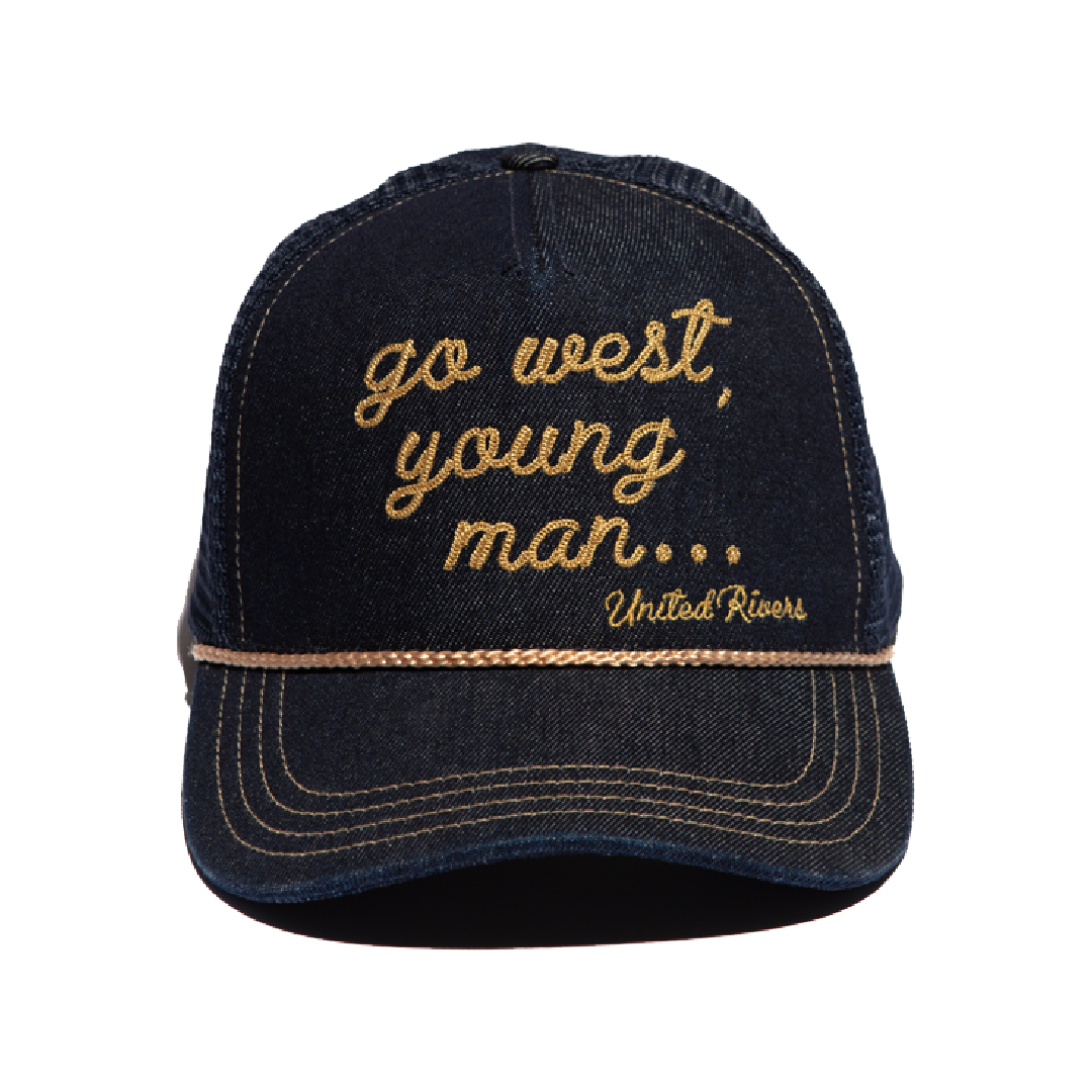 UR Go West, Young Man Trucker Hat