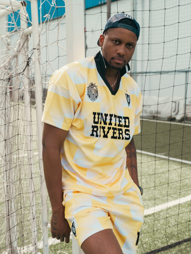 United Rivers FC x Athletum FC Soccer Jersey (Yellow)
