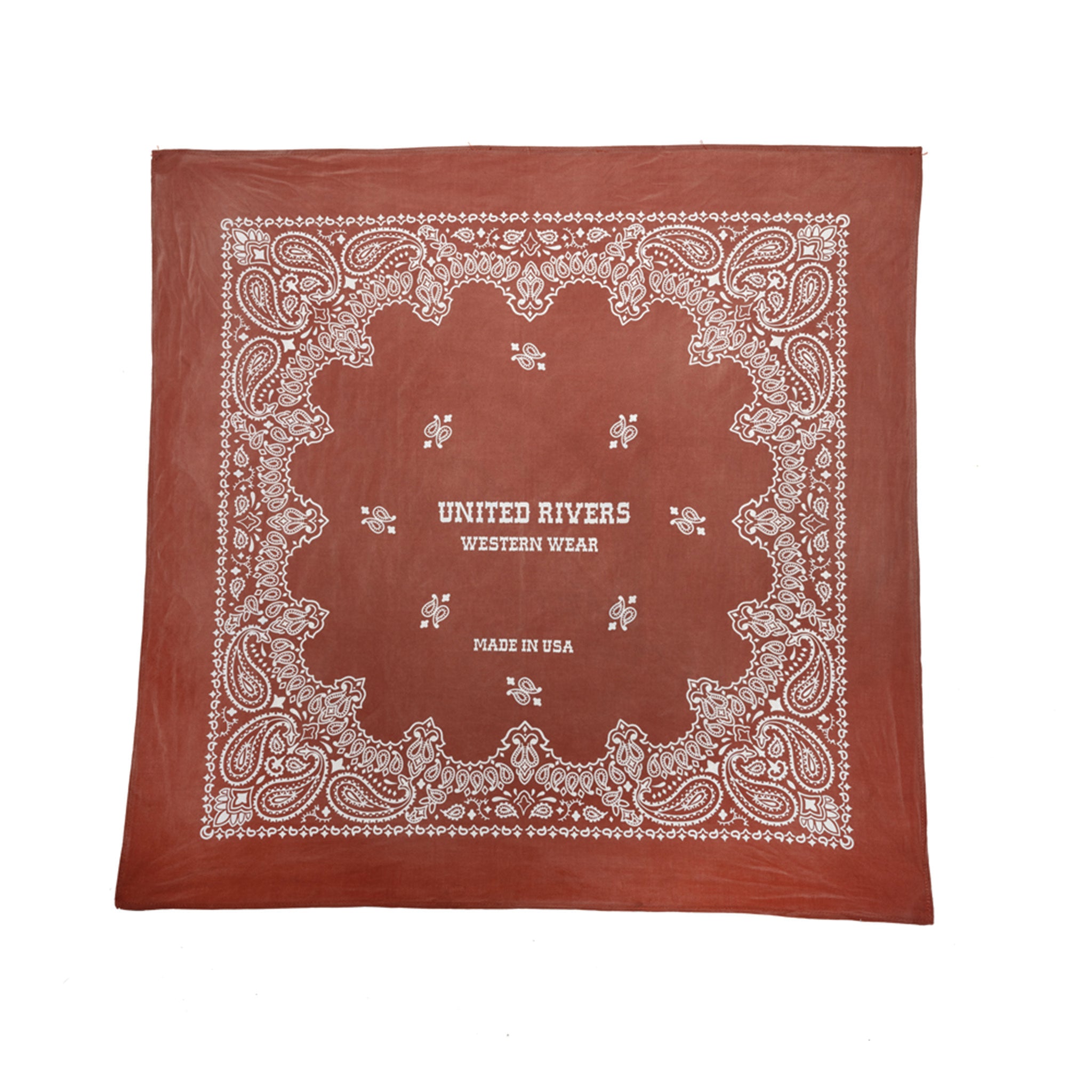 Bandana UNKUT 100% Coton Rouge - Neuf Avec étiquettes, Style Streetwear (Booba ünkut)