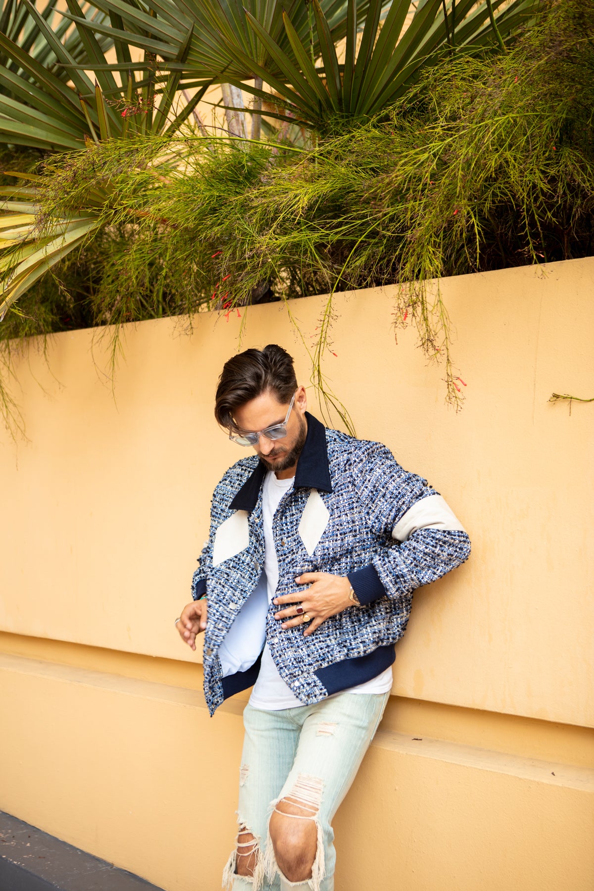 HUDSON RIVER TWEED BOMBER JACKET | United Rivers