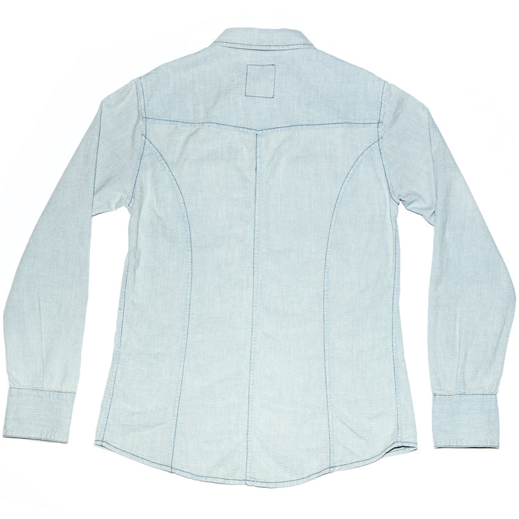 United Rivers Colorado River Cotton-linen button-down shirt back