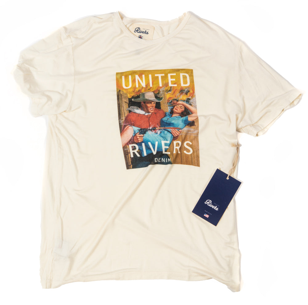 United Rivers spaghetti western t-shirt front